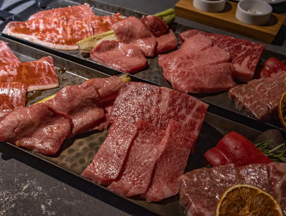 燒肉中山 牛肉拼盤