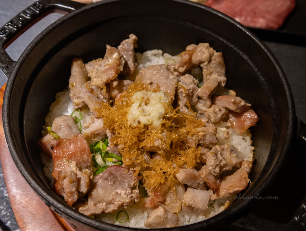 燒肉中山 蒜奶油鍋巴飯