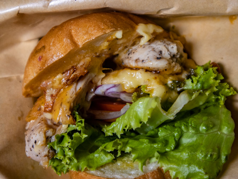 OakTown burger grill 香煎雞肉起司堡