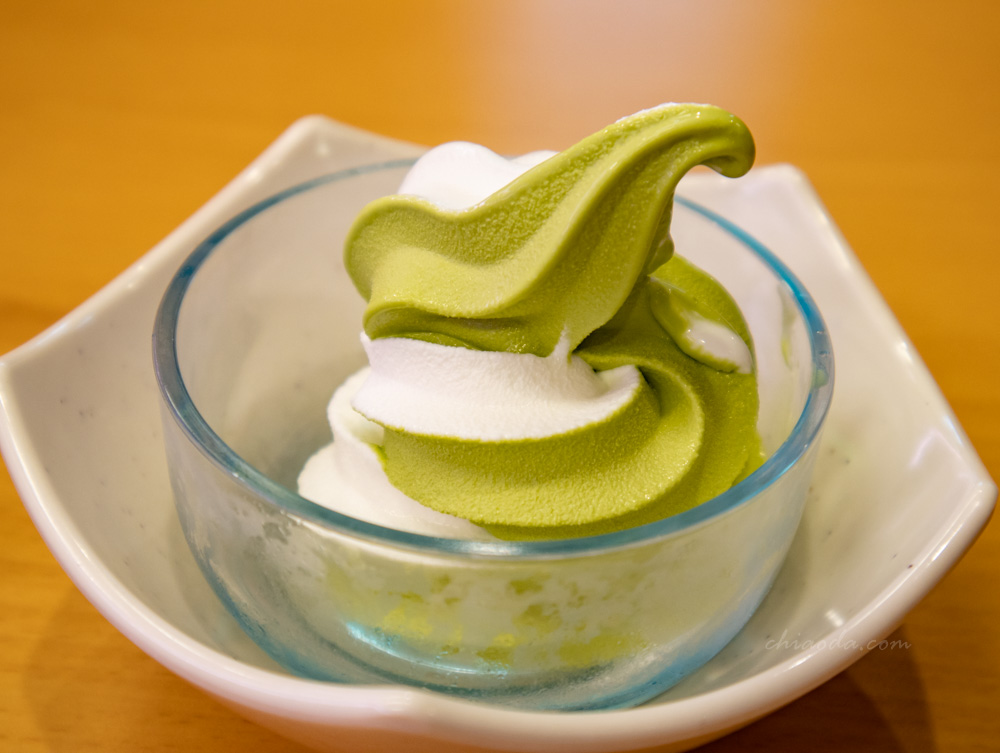 壽司郎 抹茶牛奶綜合霜淇淋