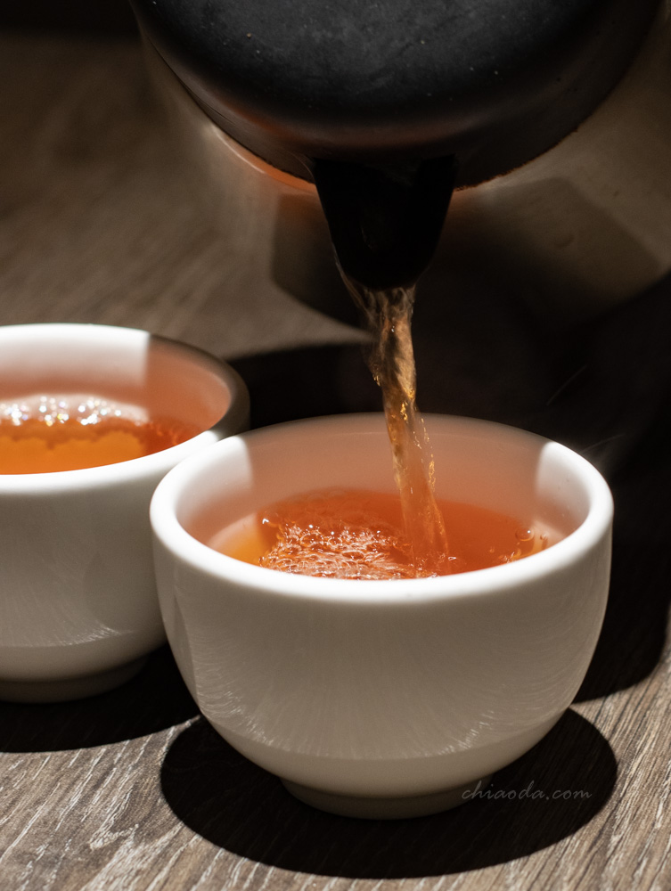 蒸鮮腸粉港式飲茶 茶水